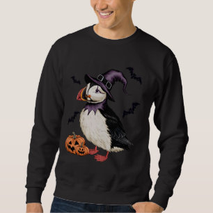 Sweatshirt Costume de sorcière citrouille chauve-souris Puffi