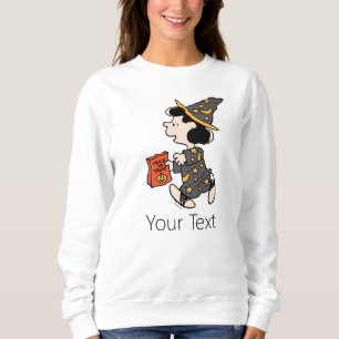 Sweatshirt Costume de sorcière Lucy Peanuts Halloween