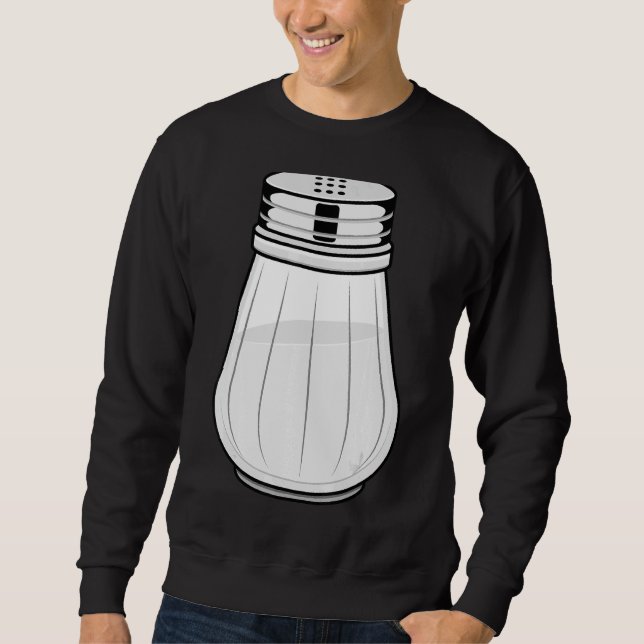 Sweatshirt Costume d'Halloween Shaker Salt ou Pep (Devant)
