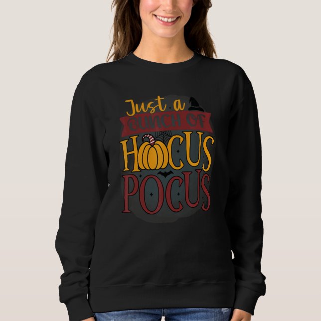 Sweatshirt Costume d'Halloween tas de Hocus Pocus Joyeux Hall (Devant)