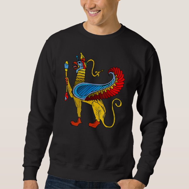 Sweatshirt Costume Halloween éffrayant Cryptid Lazy Pour Cryp (Devant)