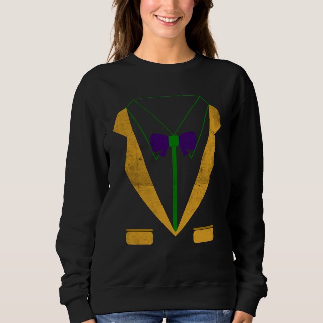 Sweatshirt Costume Mardi Gras (Devant)