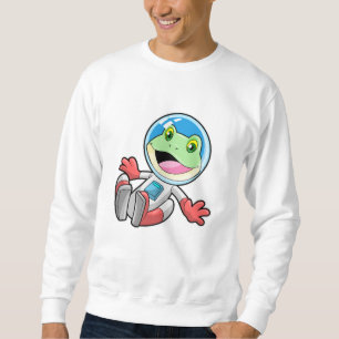 Sweatshirt Costume spatial de l'astronaute de grenouille