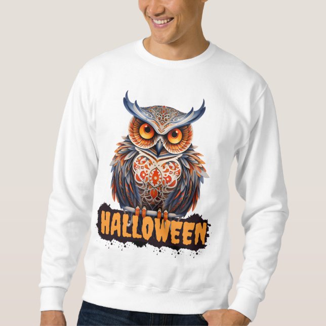 Sweatshirt Costumes d'Halloween, Amateurs d'oiseaux (Devant)