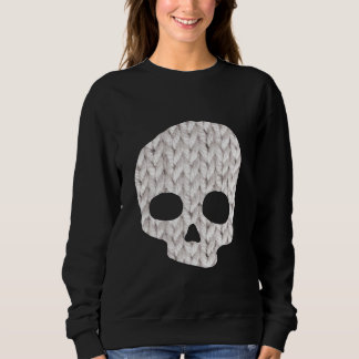 Sweatshirt Cosy Knit Skull