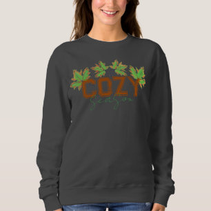 Sweatshirt Cosy saison automne design automne