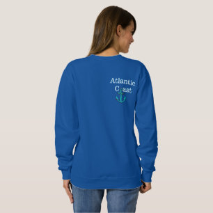 Sweatshirt Côte Atlantique Nouvelle-Écosse ancre Le Canada ai