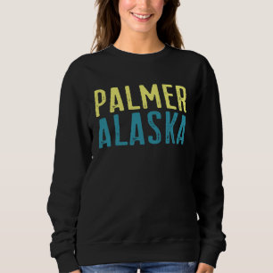 Sweatshirt Côte Pacifique de Palmer Alaska empilée