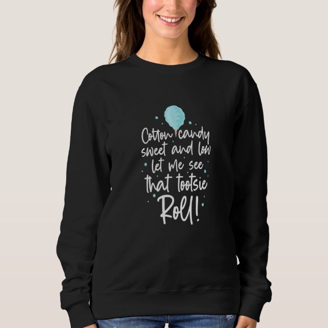 Sweatshirt Coton Candy Tootsie Roll (Devant)