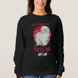 Sweatshirt Coton De Tulear Maman Propriétaire De Chien Coton