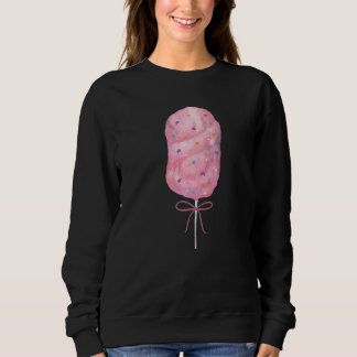 Sweatshirt Coton rose Candy State Fair Food
