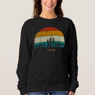 Sweatshirt Coucher de soleil de style rétro vintage Allemagne