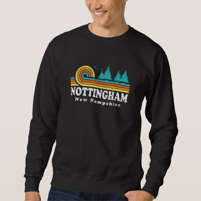 Sweatshirt Coucher de soleil persistant Forêt de Nottingham N (Devant)