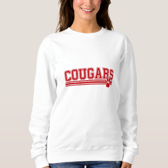 Sweatshirt Cougars femmes (Devant)
