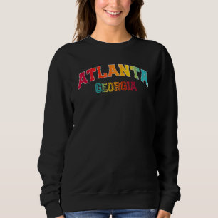 Sweatshirt Couleur Atlanta Georgia