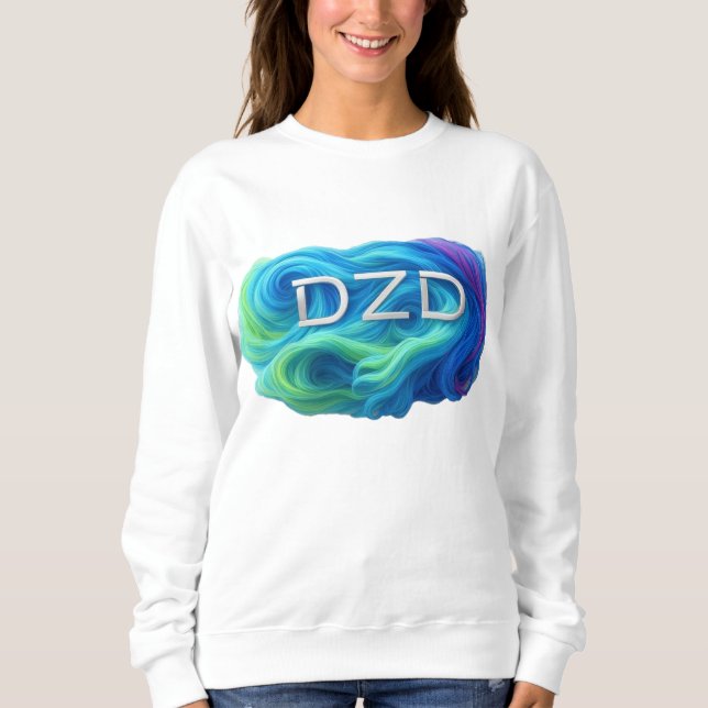Sweatshirt Couleurs du logo DZD (Devant)