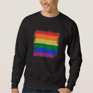 Sweatshirt Couleurs Égales Pour Lgbt Sensibilisation À La Fie