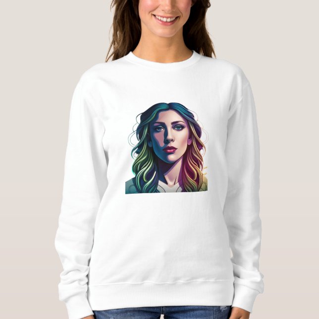 Sweatshirt couleurs vives, (Devant)