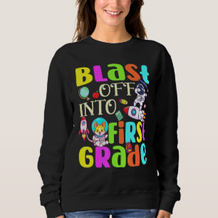 Sweatshirt Coup De Feu En 1Ème Année Premier Jour De L'École