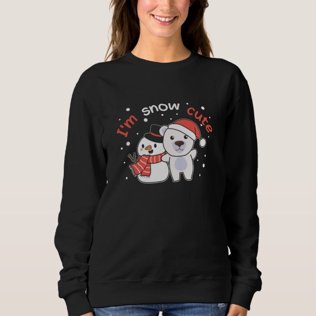 Sweatshirt Coupe de neige (Devant)