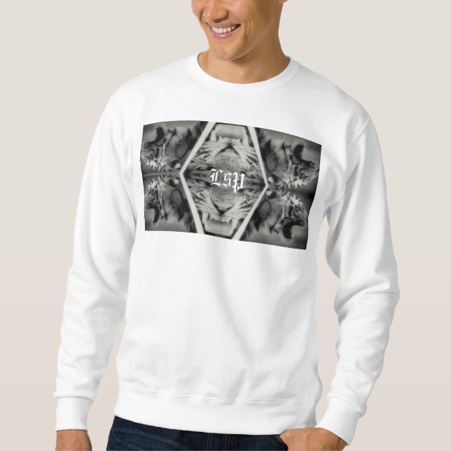 SWEATSHIRT COUPES DE TIGRE DE L$P (Devant)