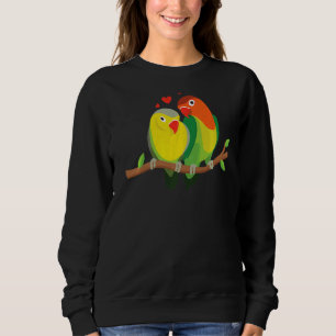 Sweatshirt Couple Aimant Oiseaux mignon Oiseau Animal Graphiq