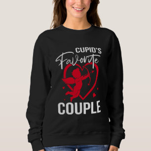 Sweatshirt Couple favori de Cupid - Funny Valentine's Day