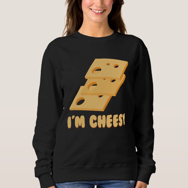 Sweatshirt Couple Matching  Chees  Wine  2 of 2  Costume  Par (Devant)