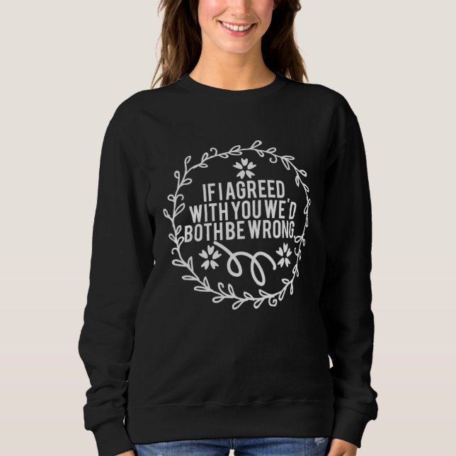 Sweatshirt Couple Quotes Writings (Devant)