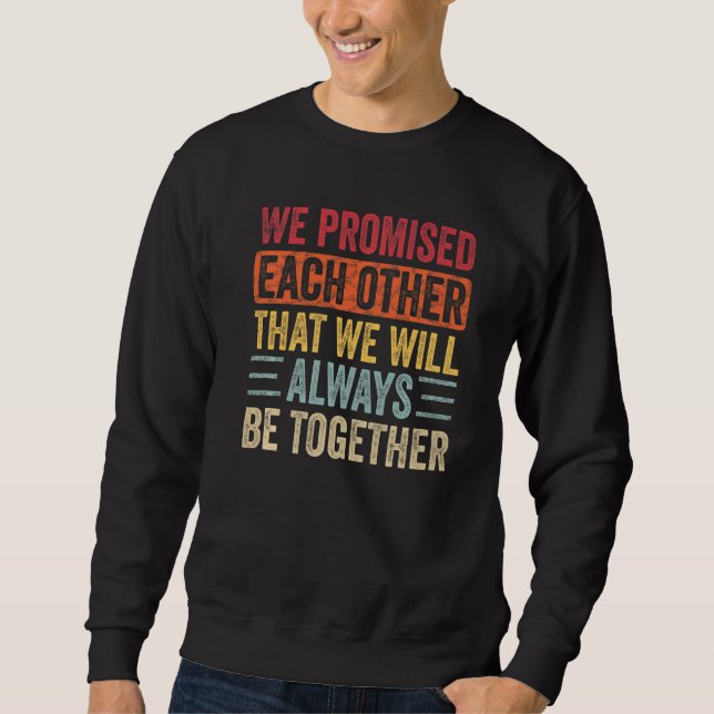 Sweatshirt Couple Vintage (Devant)