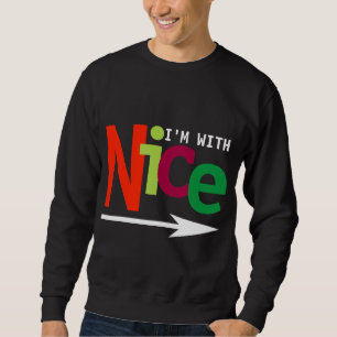 Sweatshirt Couples drôles de Noël assortissant #2 vilain et