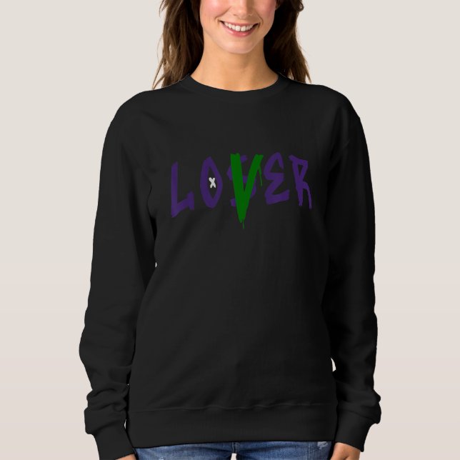 Sweatshirt Cour pourpre 13 s Basket Match Tee - shirts Loser  (Devant)