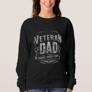 Sweatshirt Courage, Honneur, Hommes de famille Tee pour père
