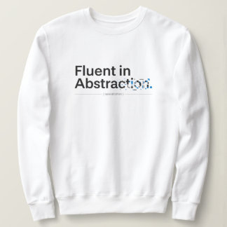 Sweatshirt Courant en concept de codage minimaliste Abstracti