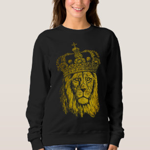 Sweatshirt Couronne Golden Lion King Wildlife Zookeeper