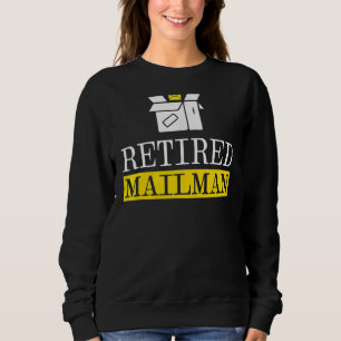 Sweatshirt Courrier de courrier à la retraite de l'employé de