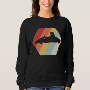 Sweatshirt Course de karting rétro Vintage Go Kart Racer GoKa