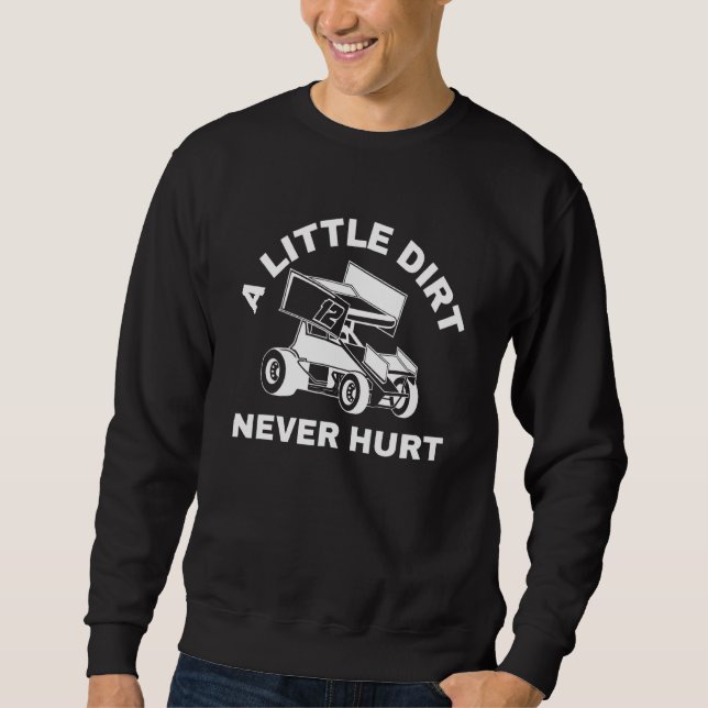 Sweatshirt Course De Voiture Sprint Et Course De Piste - Un P (Devant)