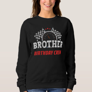 Sweatshirt Courses d'anniversaire de l'équipage de course de 