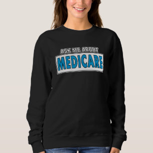 Sweatshirt Courtier d'assurance Me questionner sur l'assuranc