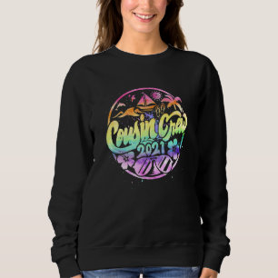 Sweatshirt Cousin Crew Famille Été Vacances Plage Croisière S