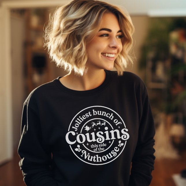 Sweatshirt Cousins de Noël (Créateur téléchargé)