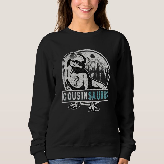 Sweatshirt Cousinsaurus Rex Dinosaur Cousin Saurus Famille Ma (Devant)