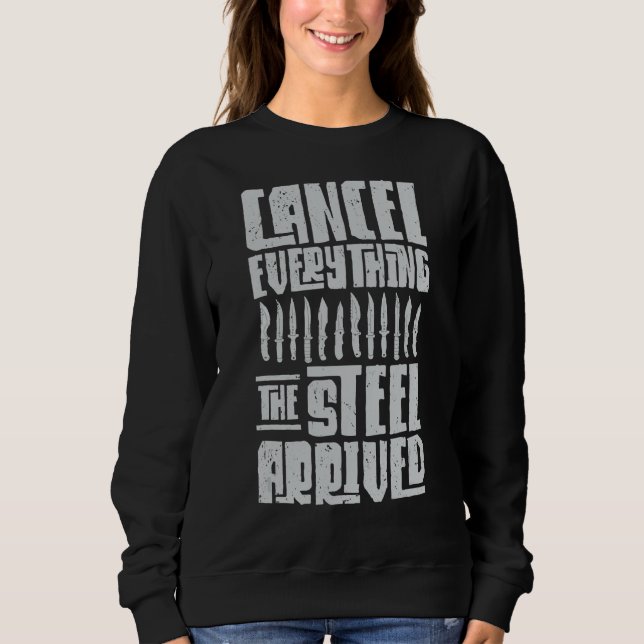 Sweatshirt Couteau de couteau de forge Bladesmith couteau de  (Devant)