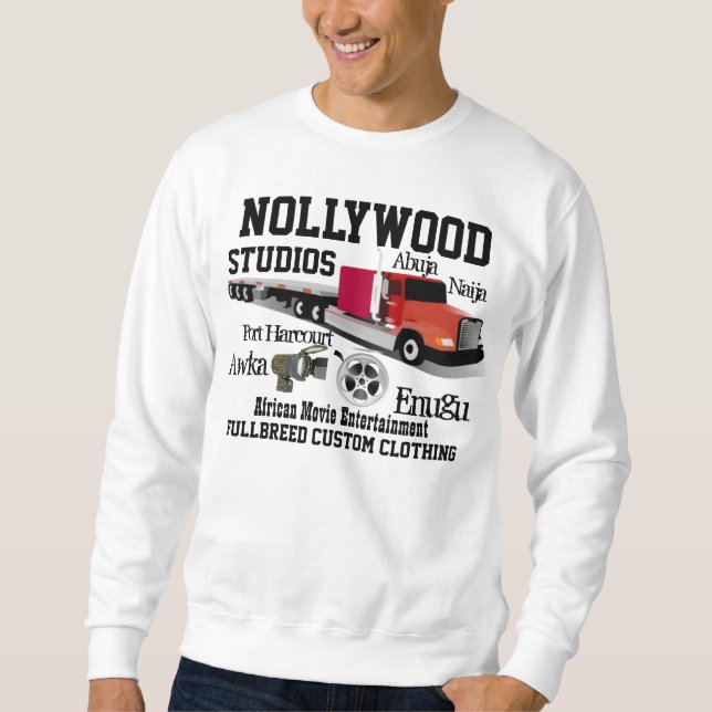 Sweatshirt Coutume Nollywood d'Africankoko (Devant)