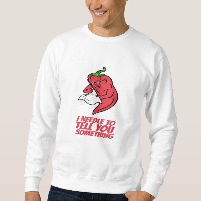 Sweatshirt Couture - Je Dois Vous Dire (Devant)