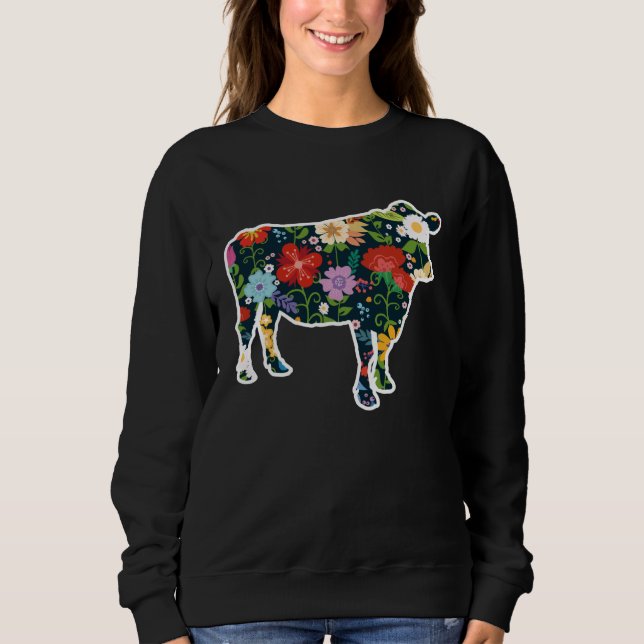 Sweatshirt Cow for Cow  Cow Farmer Cow Day  3 (Devant)