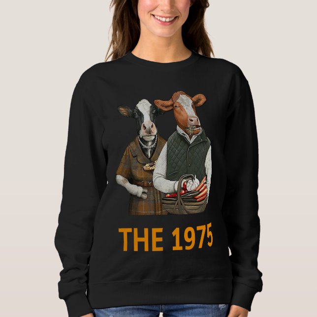 Sweatshirt Cow Wearing My The 1975 When We Are Together BFIAF (Devant)
