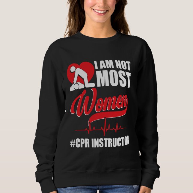 Sweatshirt CPR Funny Porte - clé Manikin CPR Masque CPR Instr (Devant)