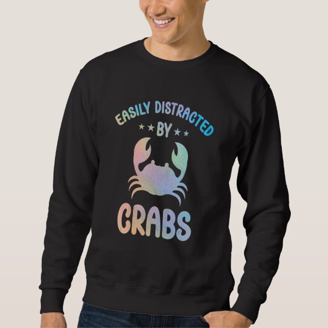 Sweatshirt Crab Outfit for Crabs Lovers Apparel Women Girls_3 (Devant)